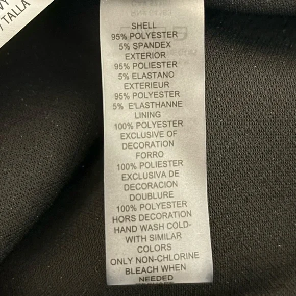 Vince Camuto Navy Sheath Dress 12 - Picture 8 of 8